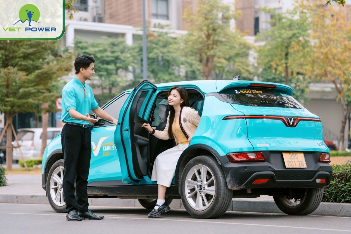 Ride Xanh SM to Vinh Nghiem Pagoda