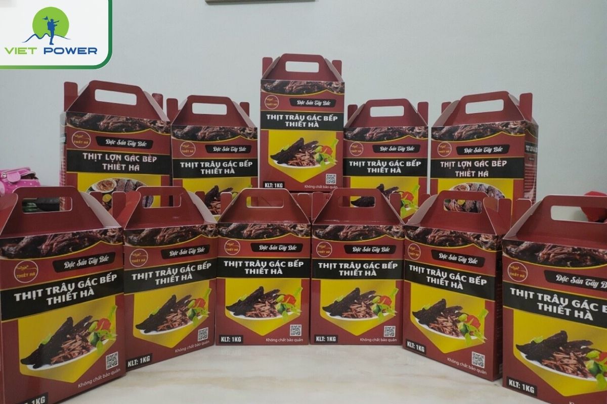 Smoked Buffalo Jerky at Local souvenir shops 