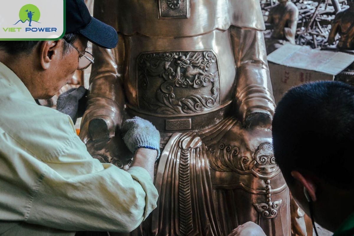 Famous bronze casting village - Ngu Xa