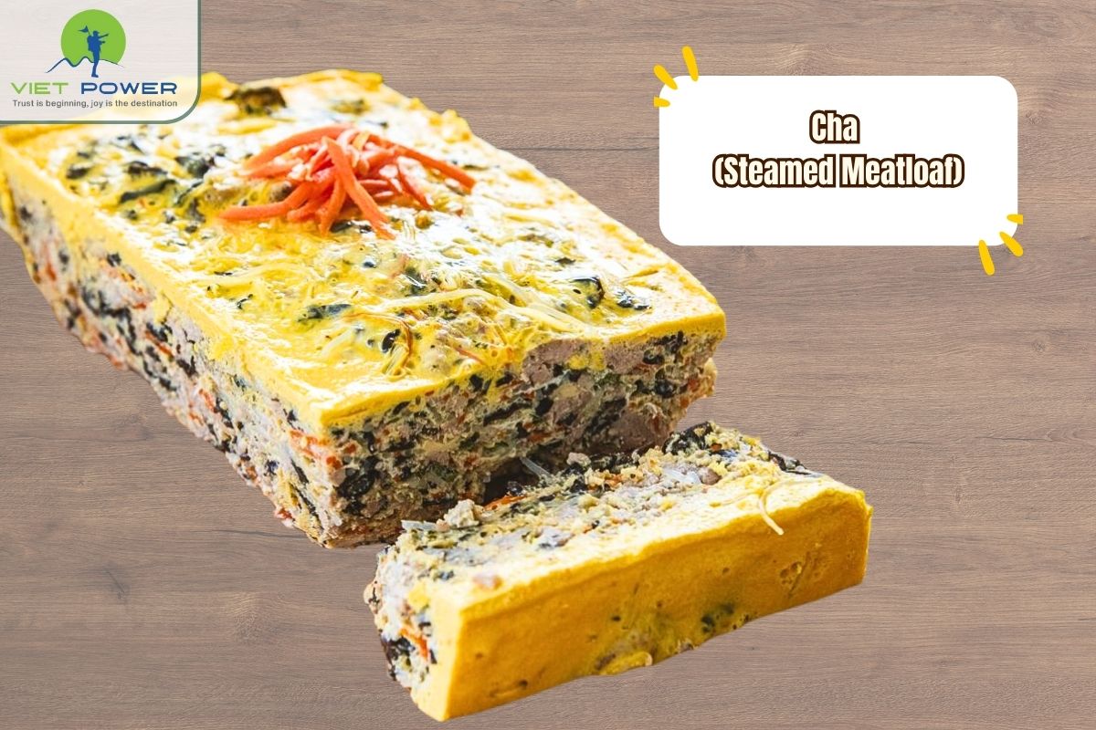 (5) Cha (Steamed Meatloaf)