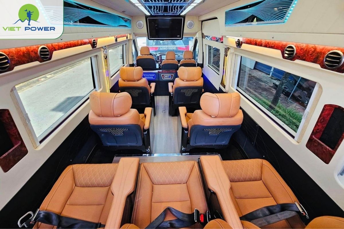 9-seat Limousine (5–8 passengers)