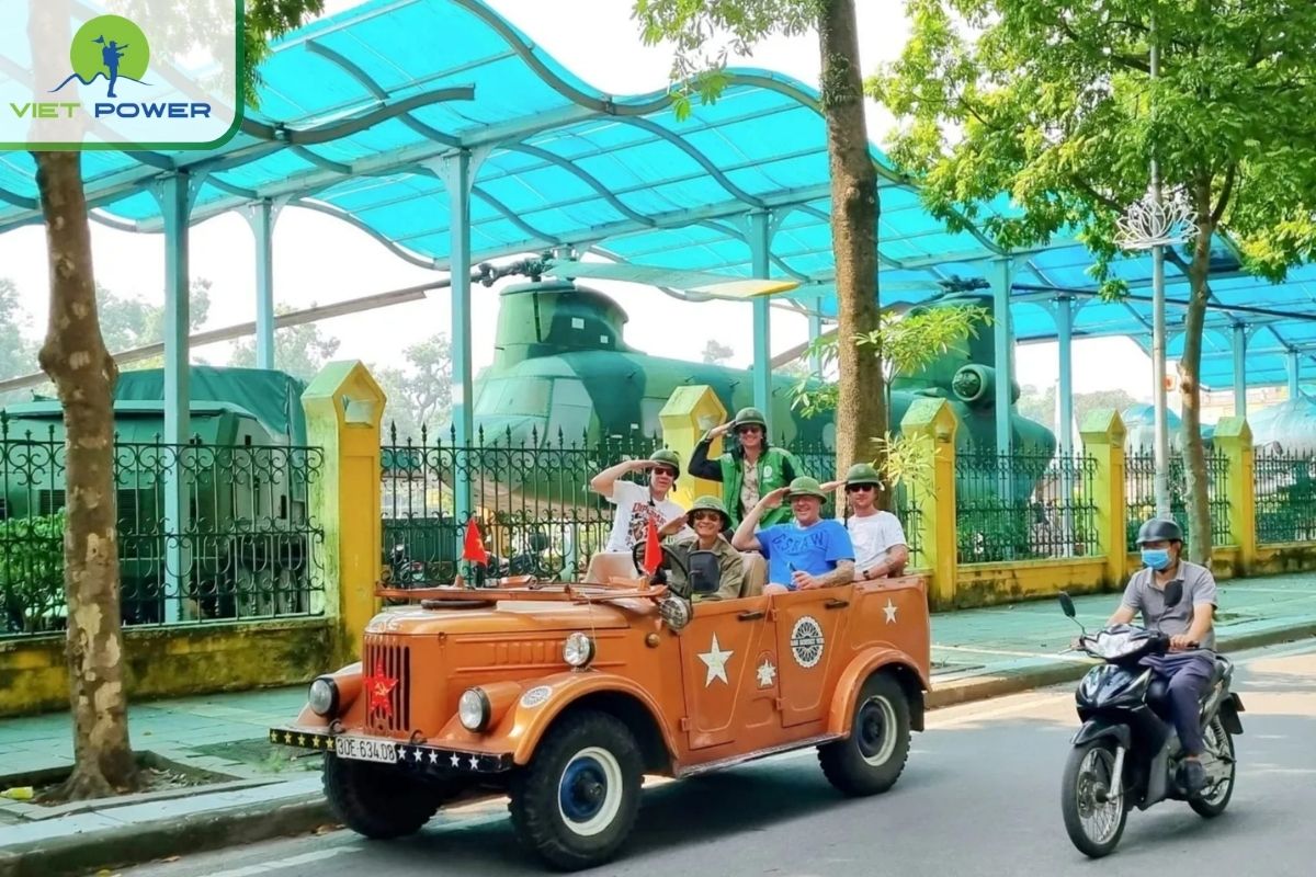 Best Hanoi jeep tour locations.