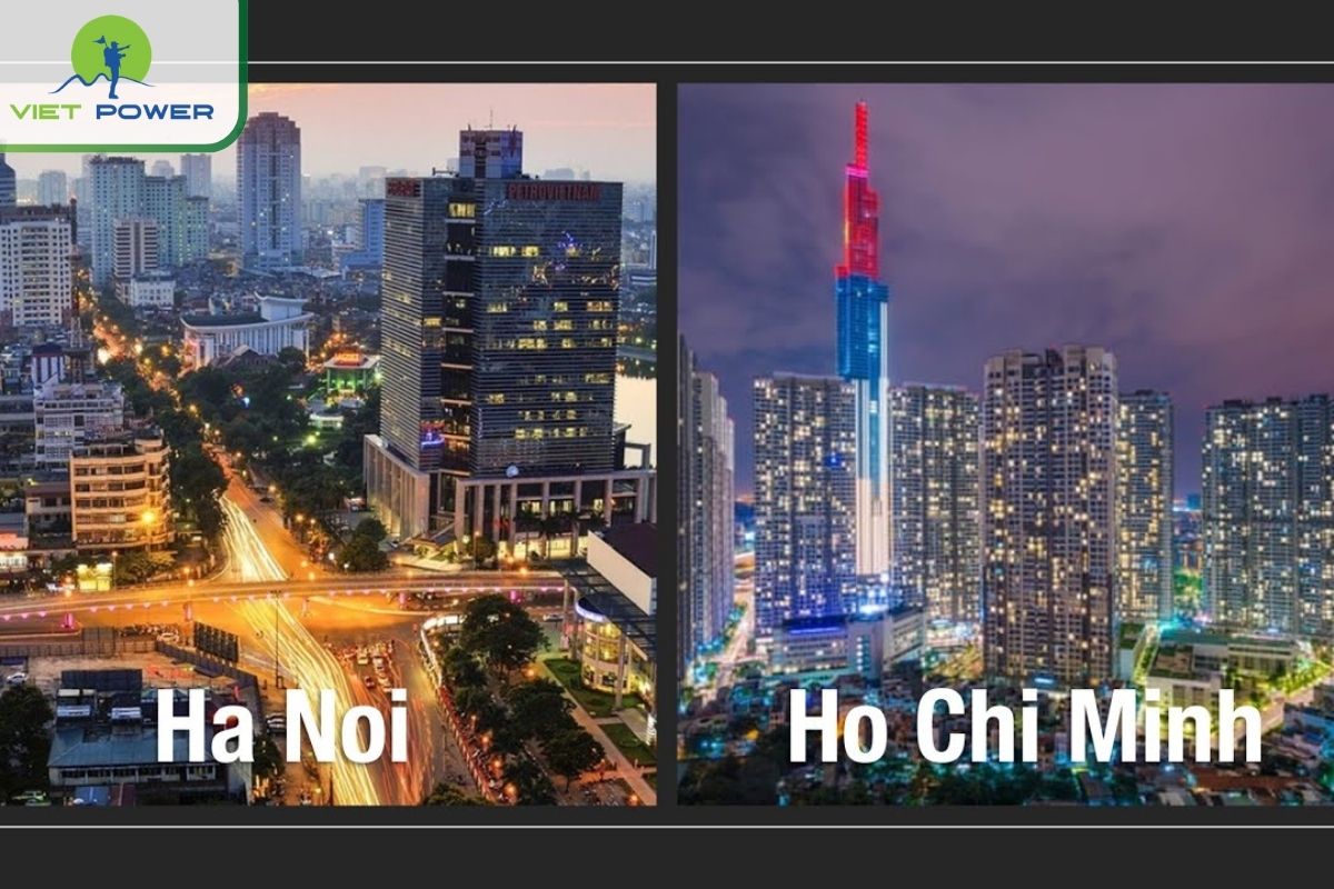 Hanoi or Ho Chi Minh City: A comparison.
