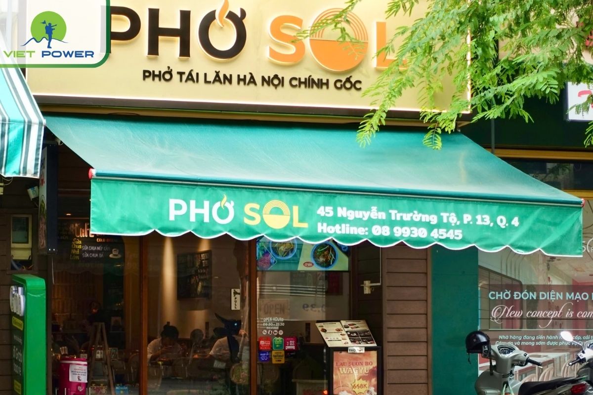 Pho SOL (District 1 & More) – Upscale Hanoi-Style Pho