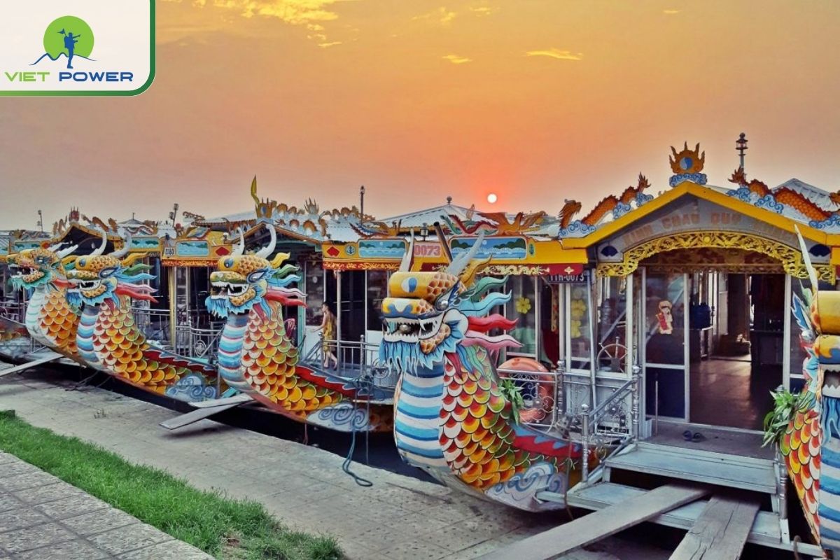 Take a Scenic Dragon Boat Ride Along the Huong River