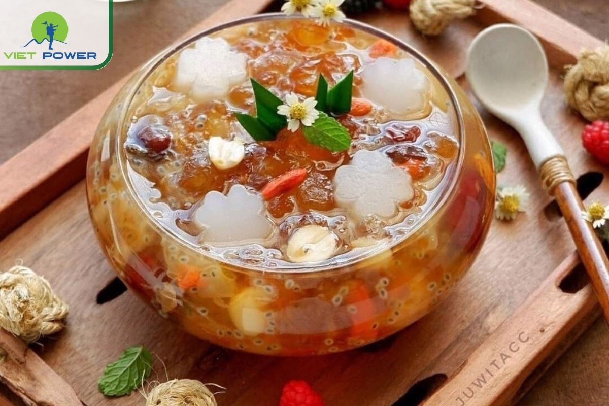 Cordyceps Herbal Dessert – Che duong nhan dong trung ha thao