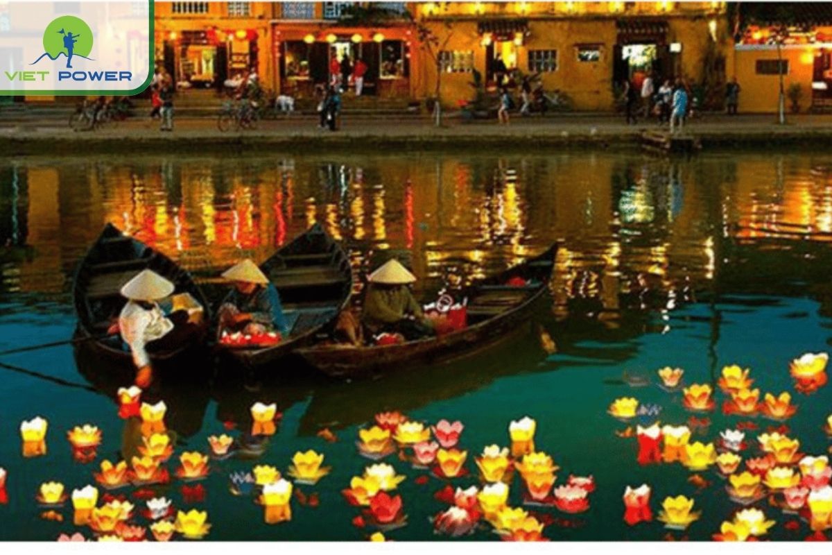 Hoài River – The Best Spot for Floating Lanterns