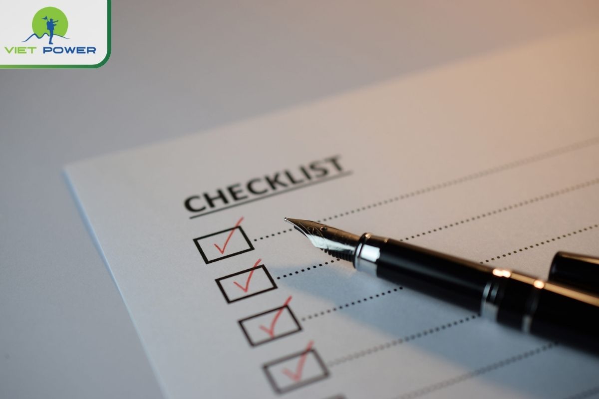 Documentation Checklist