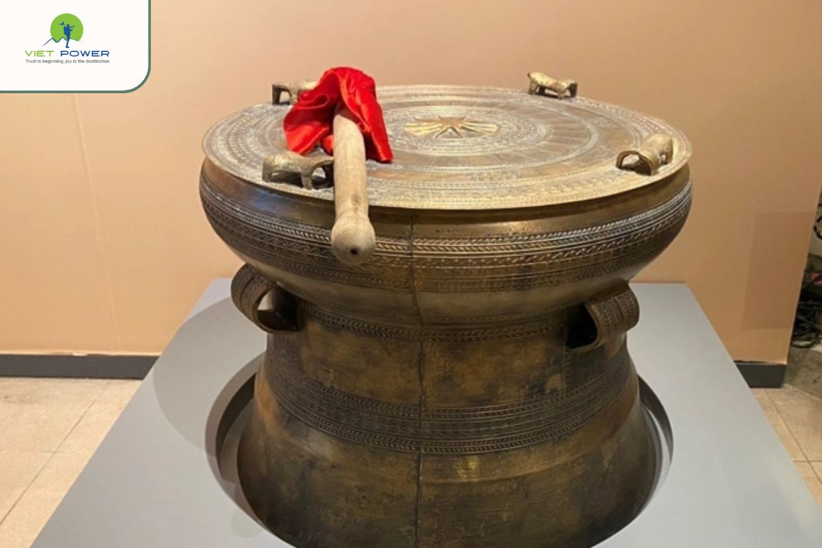 sacred Dong Son bronze drum