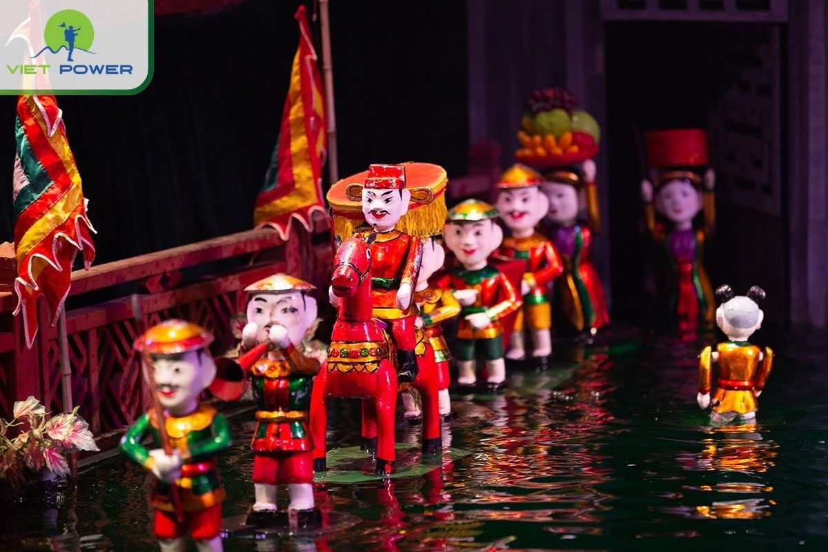 Water puppetry history