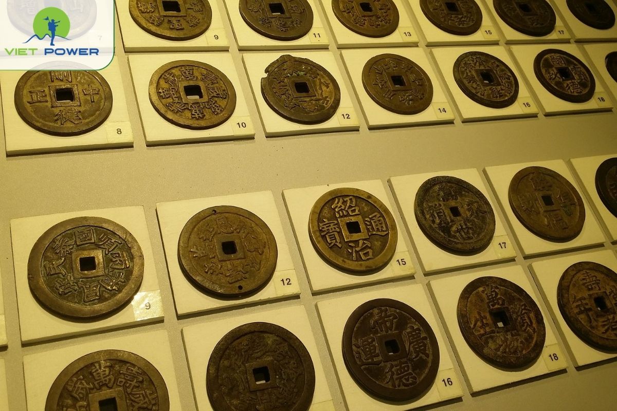 Which includes metal coins