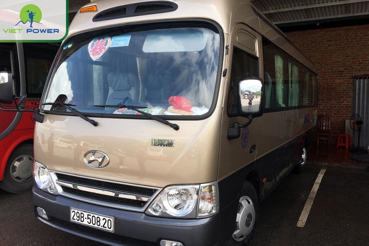 Shuttle bus to pick up guests at hotels in Hanoi Old Quarter