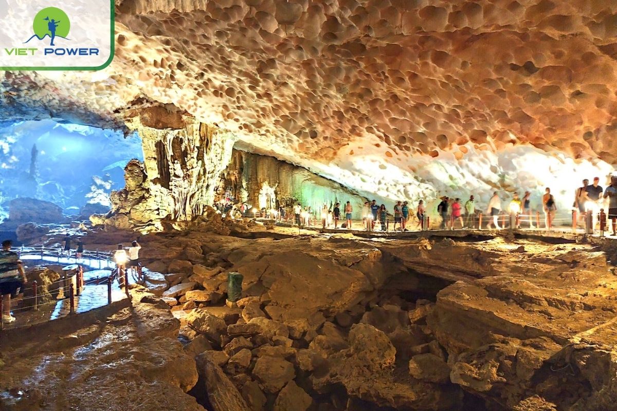 Visit the Amazing Cave before returning to Tuan Chau Marina