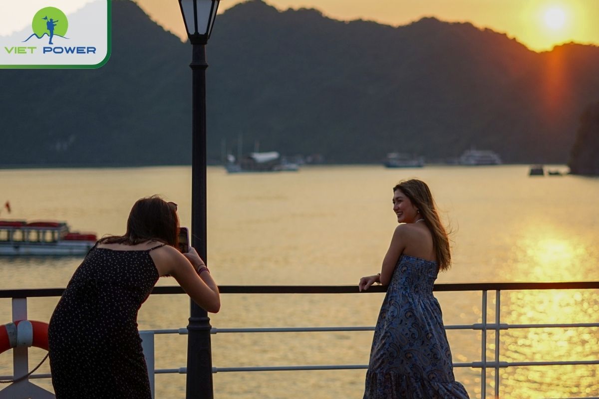 Golden Hour on the Sundeck