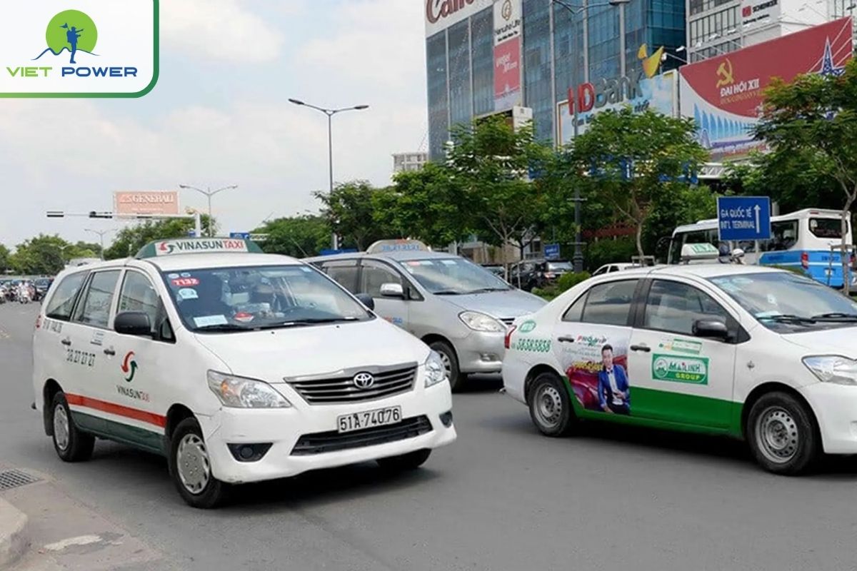 Take a taxi to the Russian market