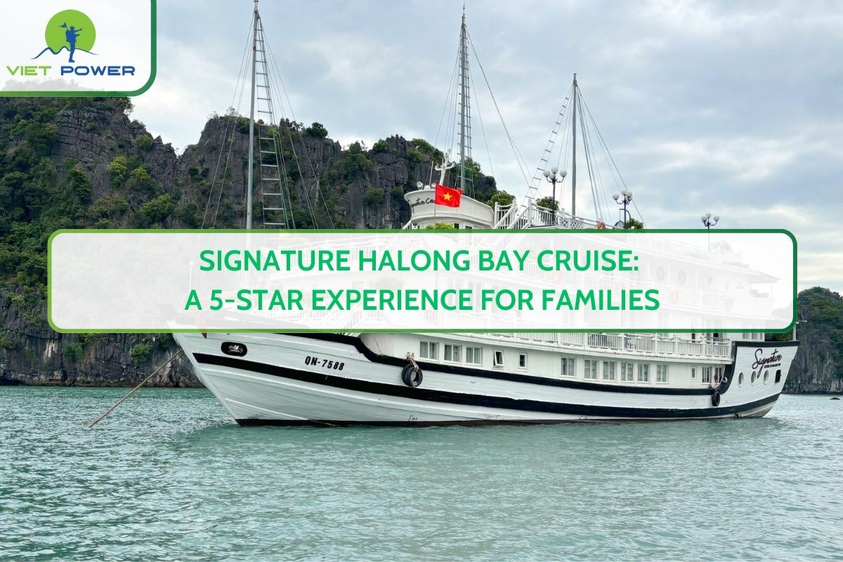 Signature Halong Bay Cruise: A 5-Star Experience for Families