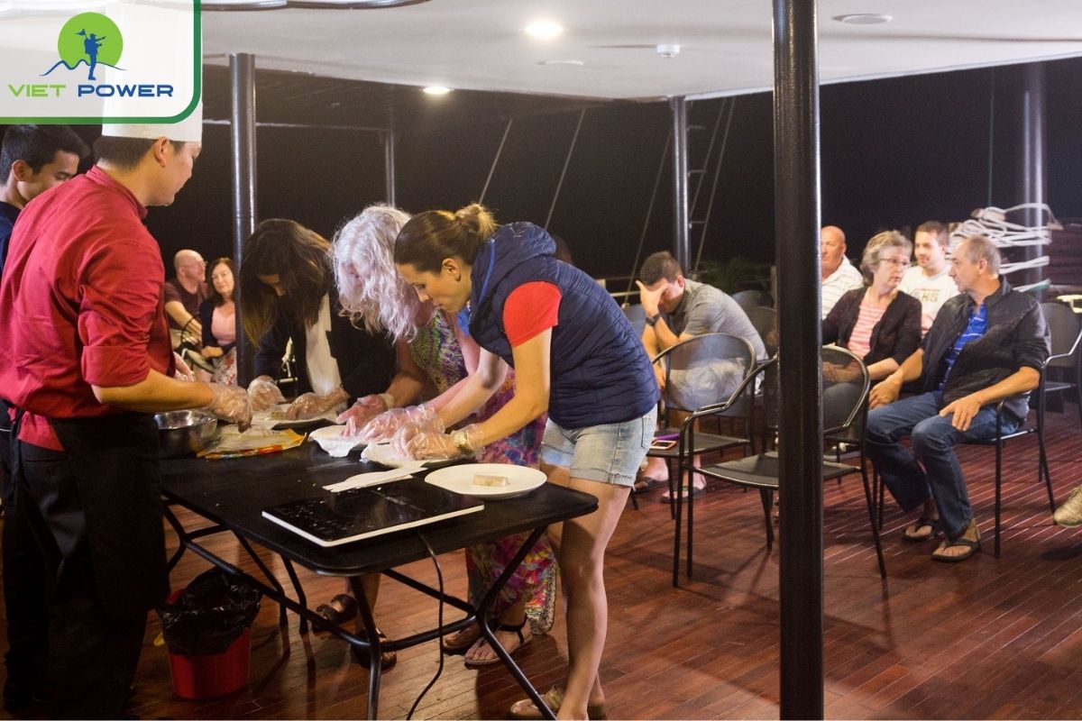 Cooking demonstration