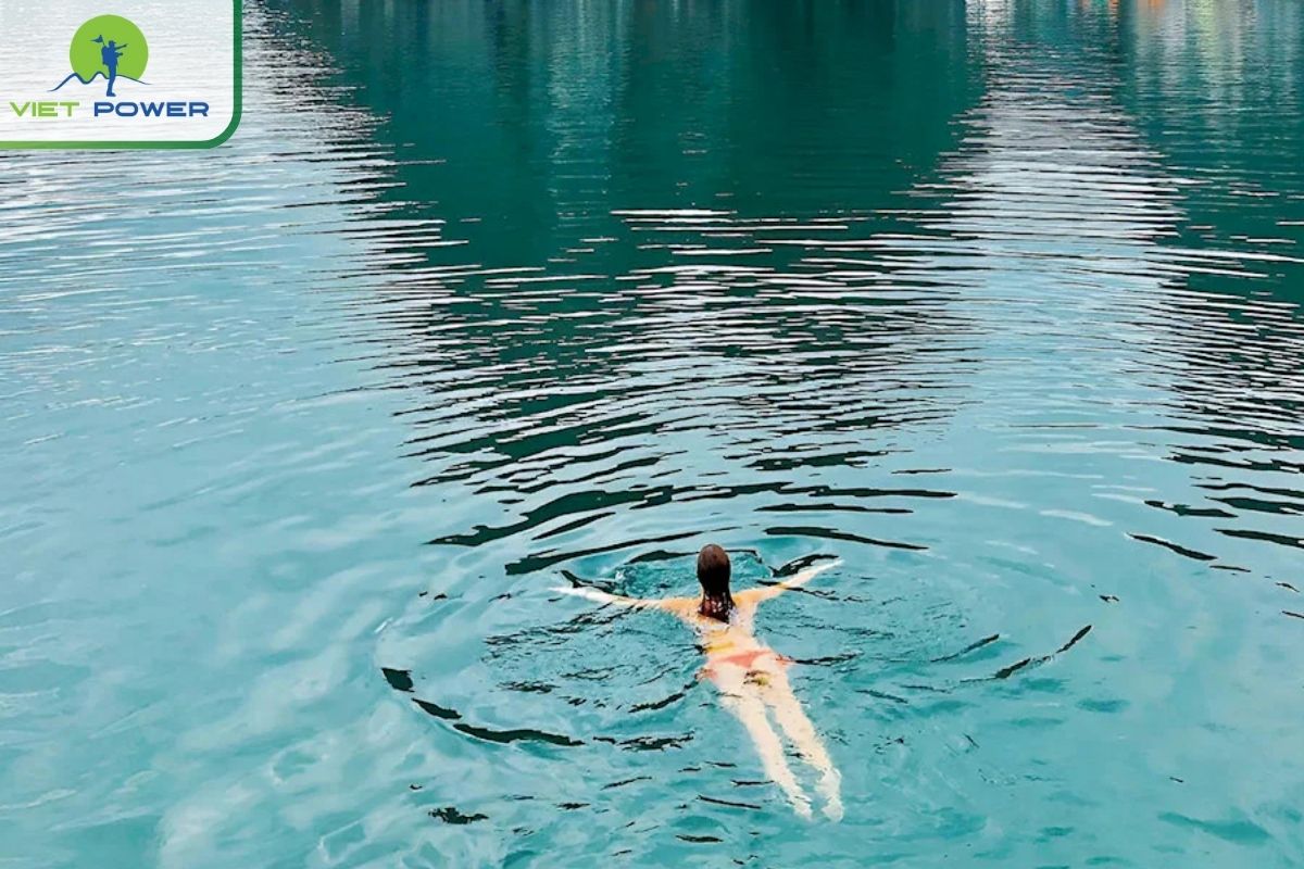 Swimming in Titop Island