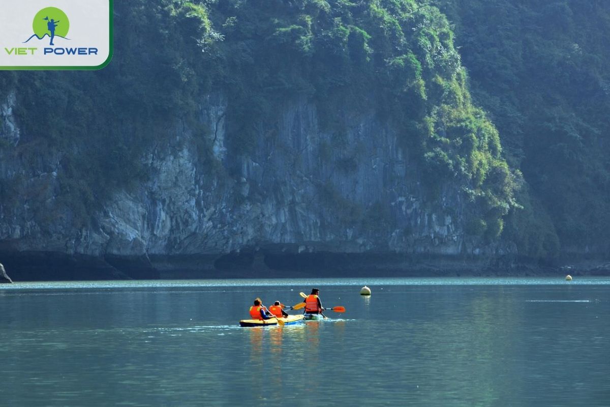 Explore Ao Ech Lagoon by kayak
