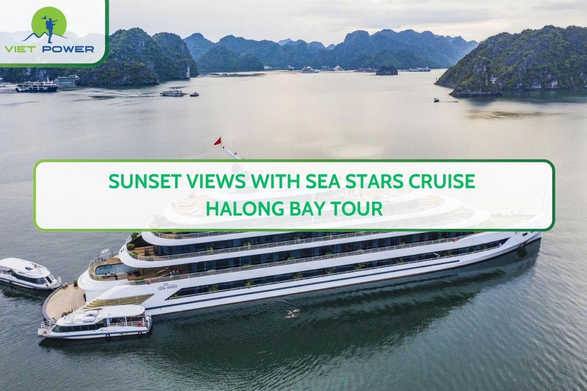 Sunset Views with Sea Stars Cruise Halong Bay Tour