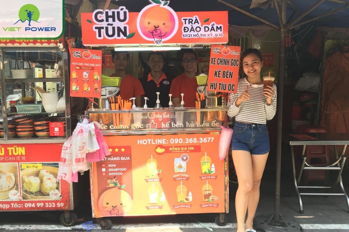 Peach Iced Tea – Chu Tun