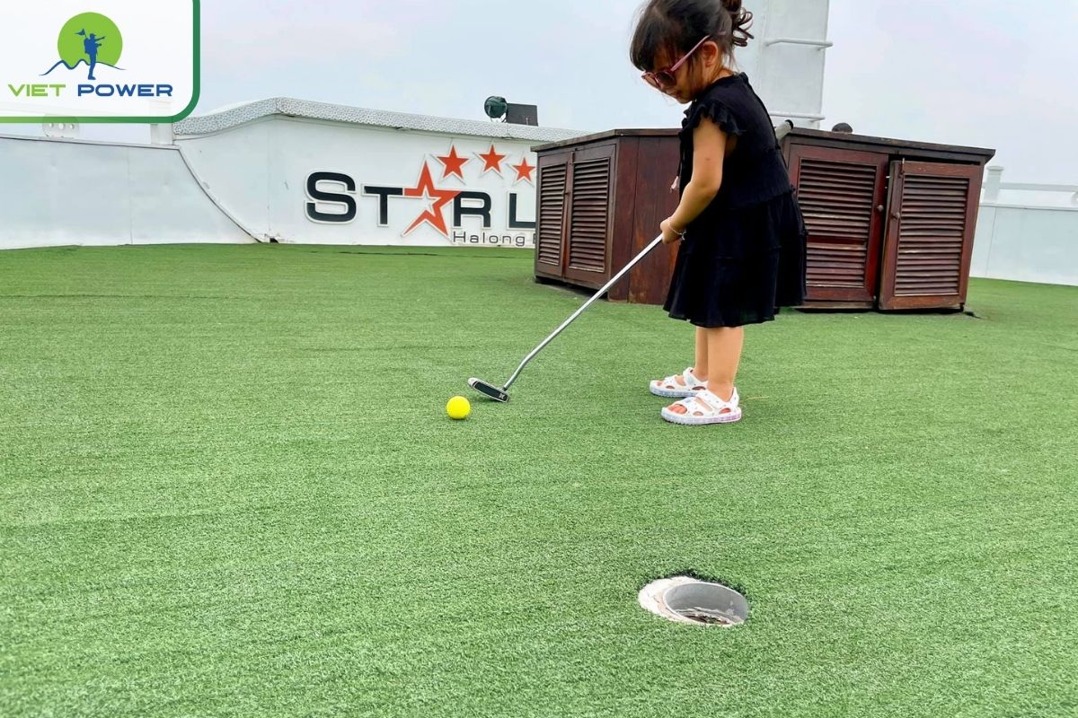 Mini Golf on the Sundeck