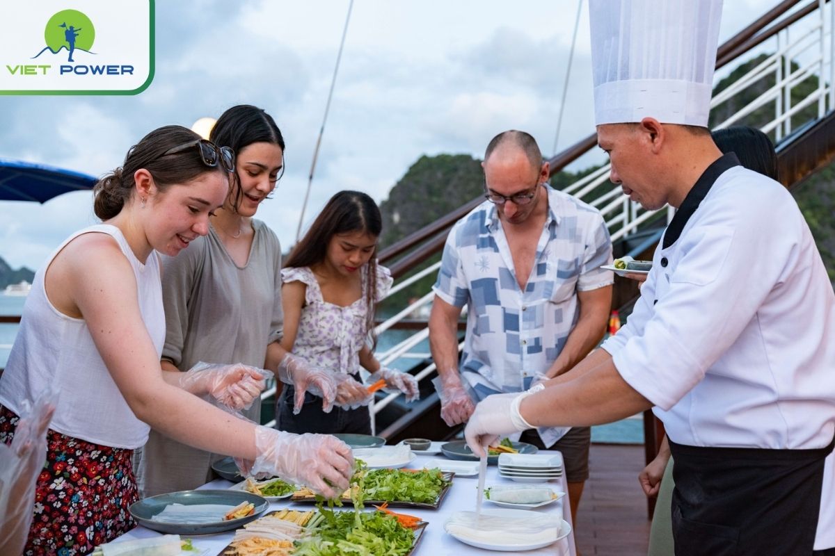 Cooking class with the chef