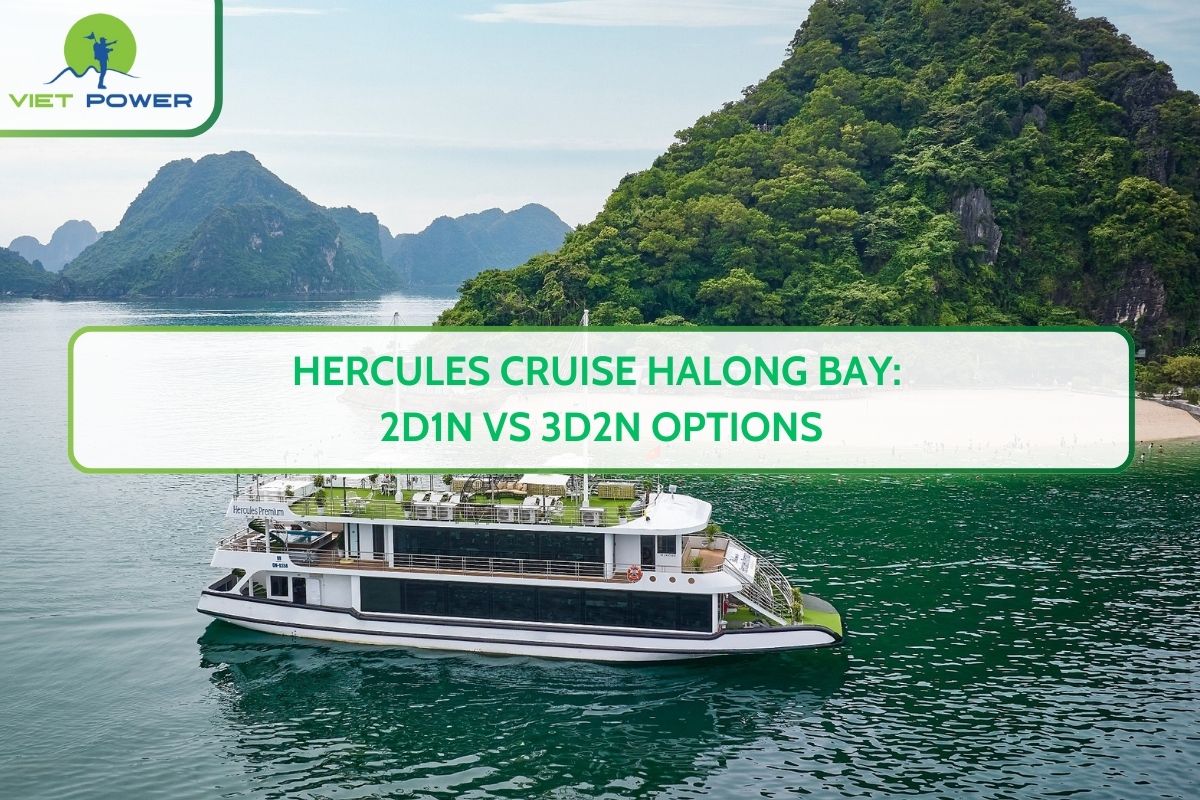 Hercules Cruise Halong Bay: 2D1N vs 3D2N Options