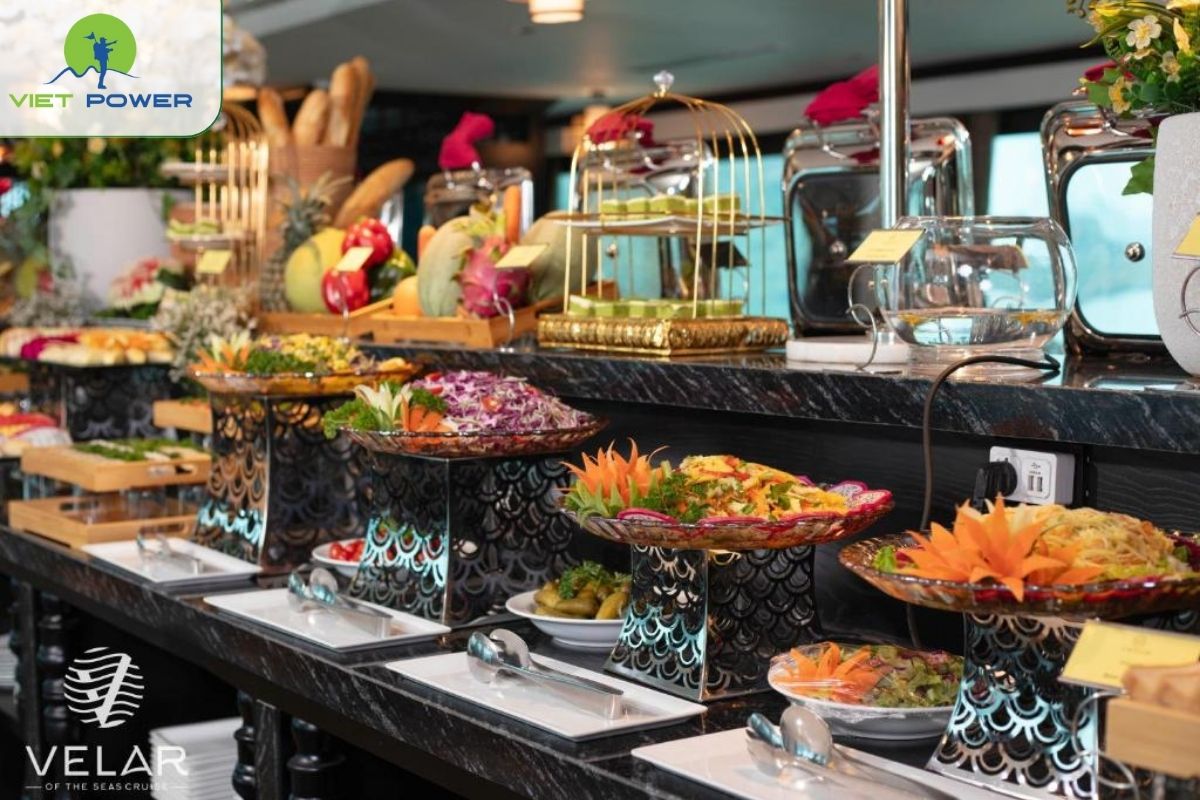 Vietnamese, Asian, and European dishes