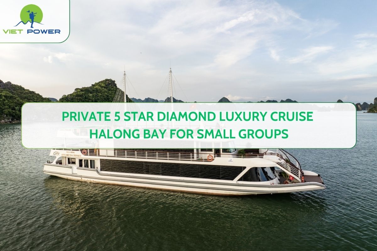 Private 5 Star Diamond Luxury Cruise Halong Bay For Small Groups