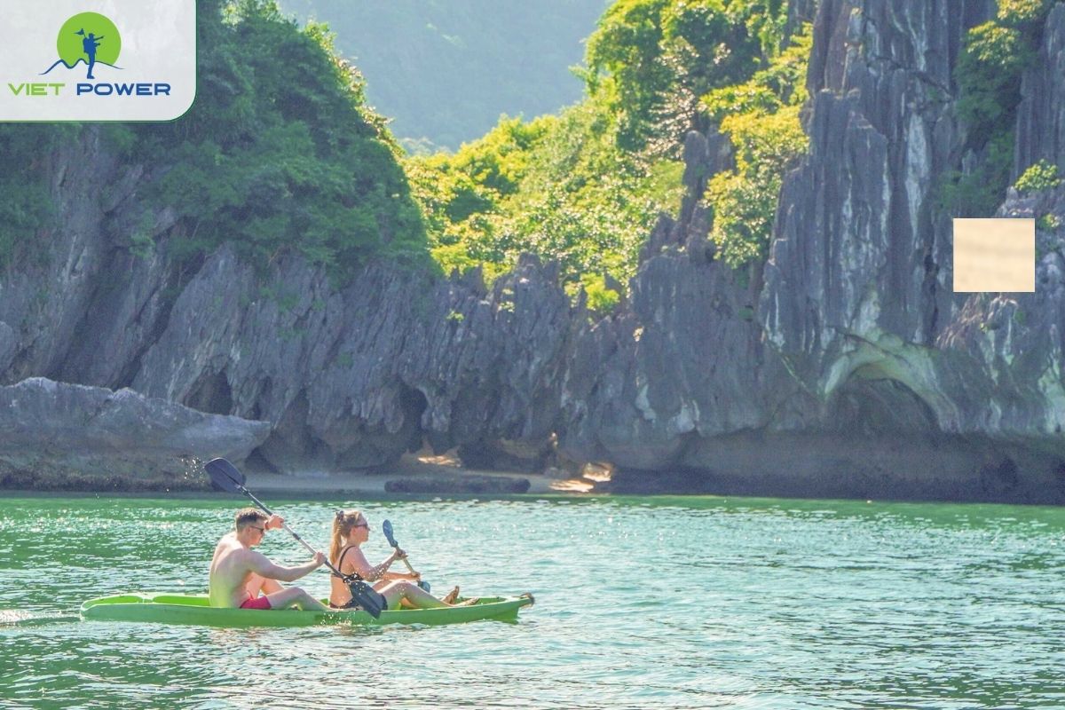 Kayaking at Three Peaches Beach