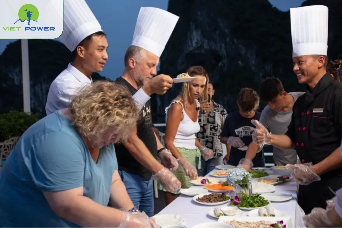 Cooking demonstration