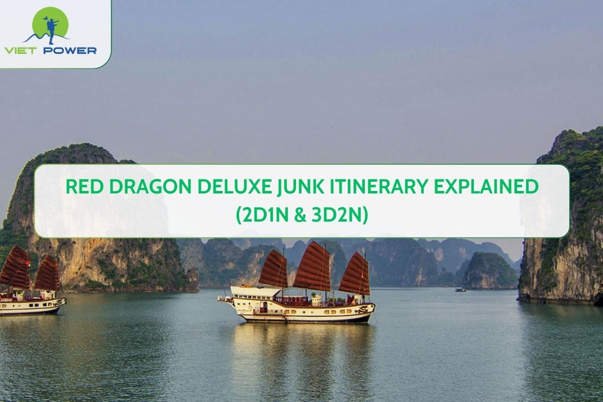 Red Dragon Deluxe Junk Itinerary Explained (2D1N & 3D2N)