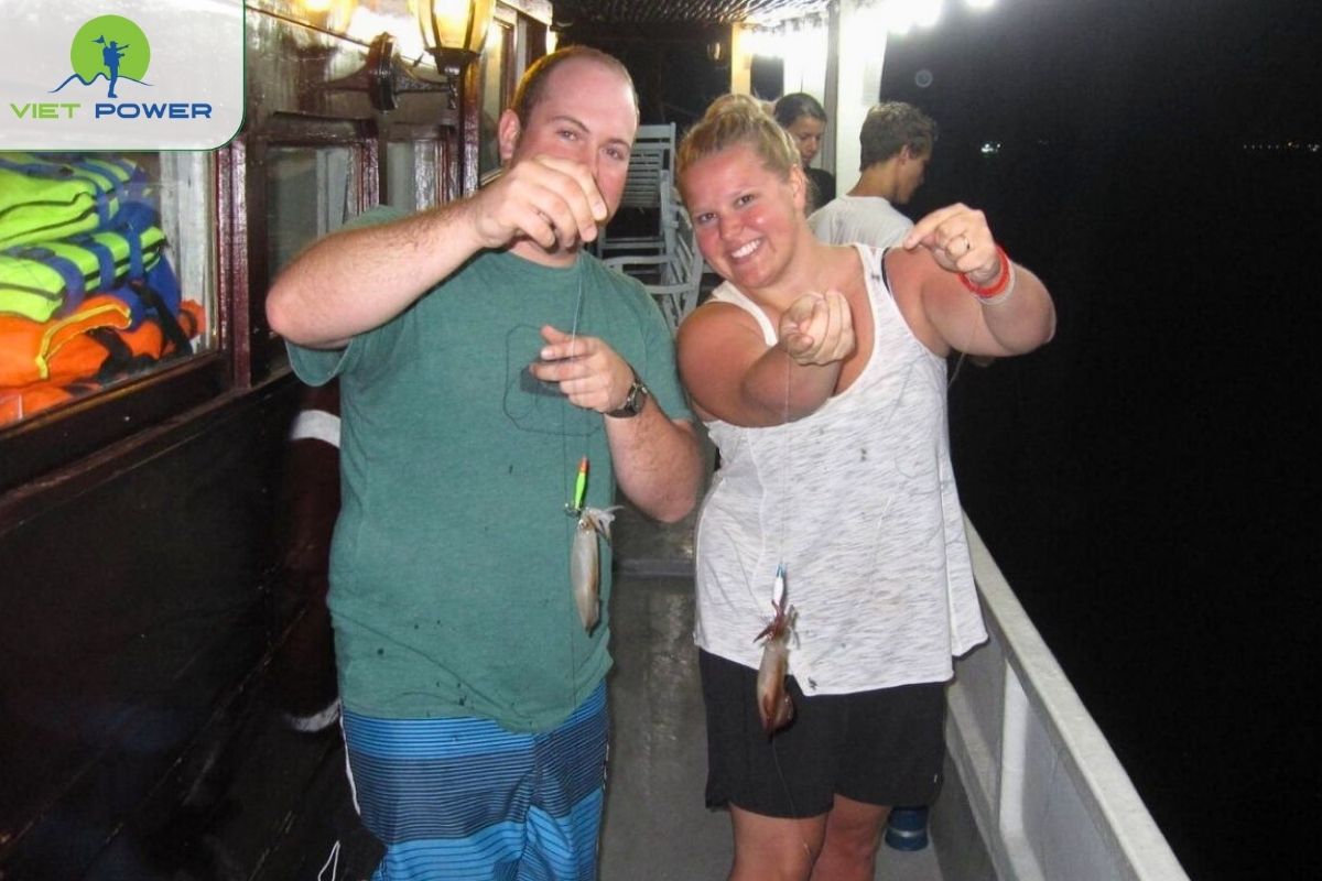 Squid fishing