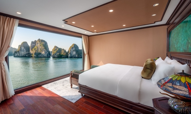 President Suite on Indochine Grand Cruise