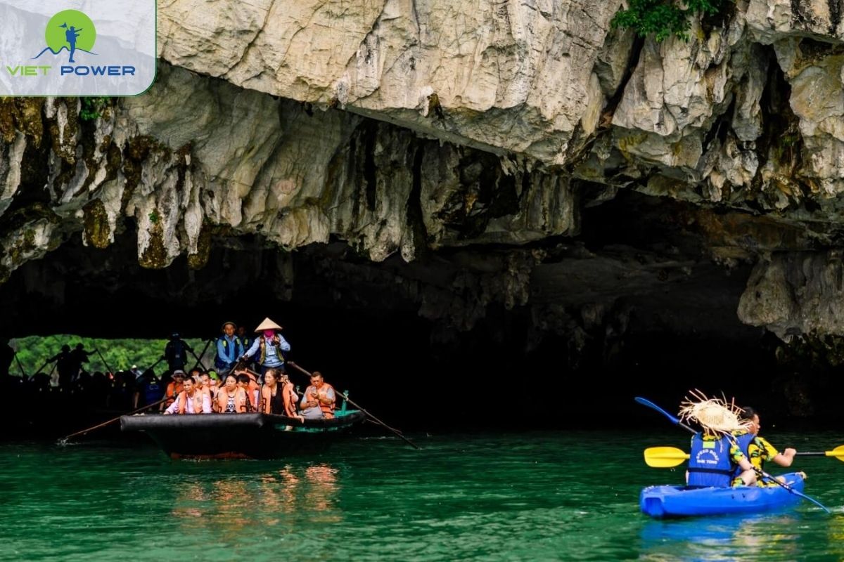 Luon Cave: Kayak or Bamboo Boat