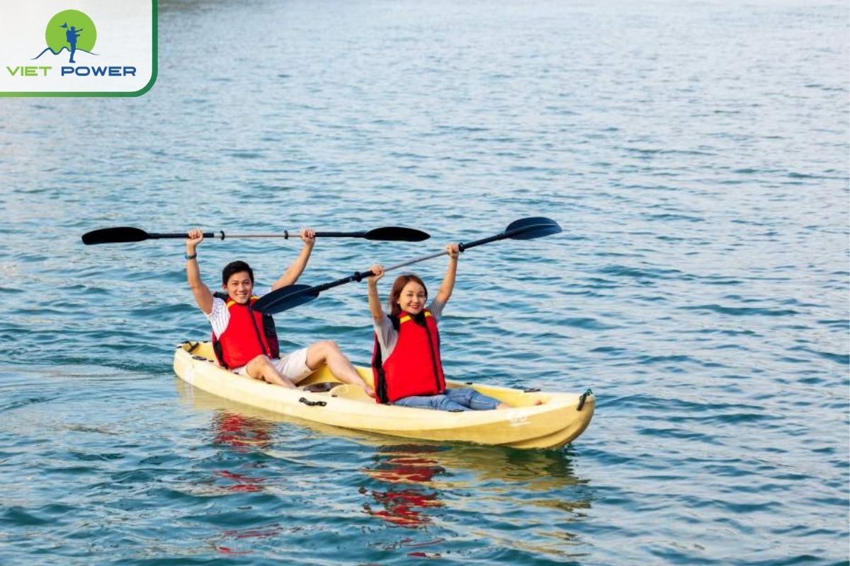 Kayaking at Ao Ech Lagoon