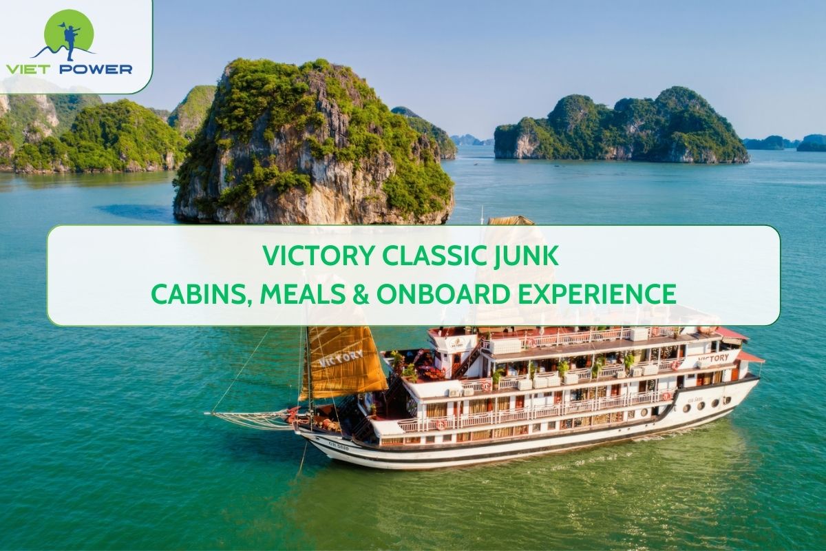 Victory Classic Junk Cabins, Meals & Onboard Experience
