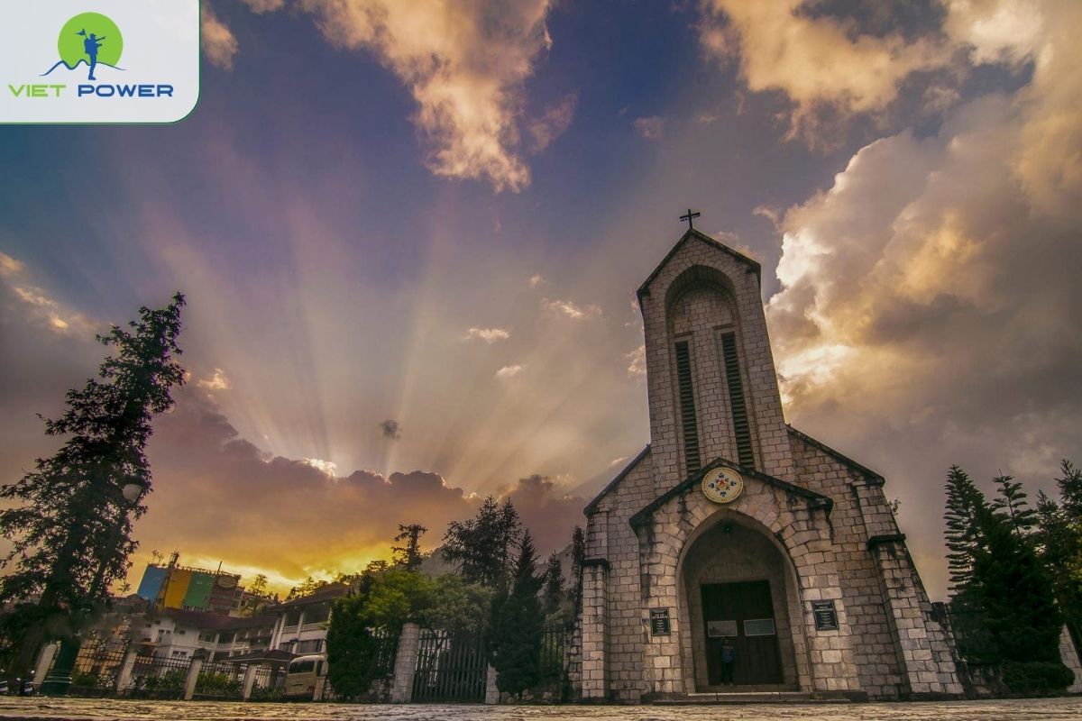 Sapa Stone Church and Sapa Square